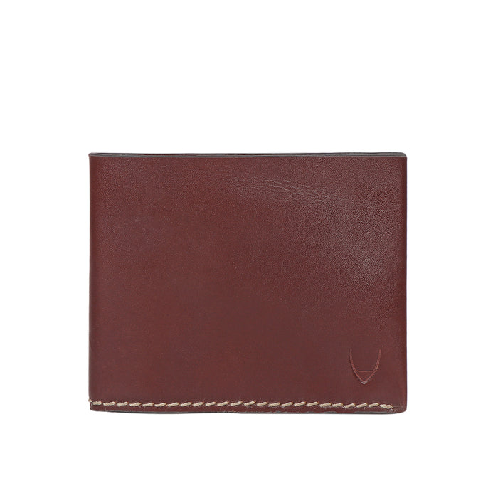 Sustain - W3 Brown Leather Trifold Wallet