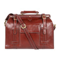 Sustain 02 Brown Leather  Duffle Bag