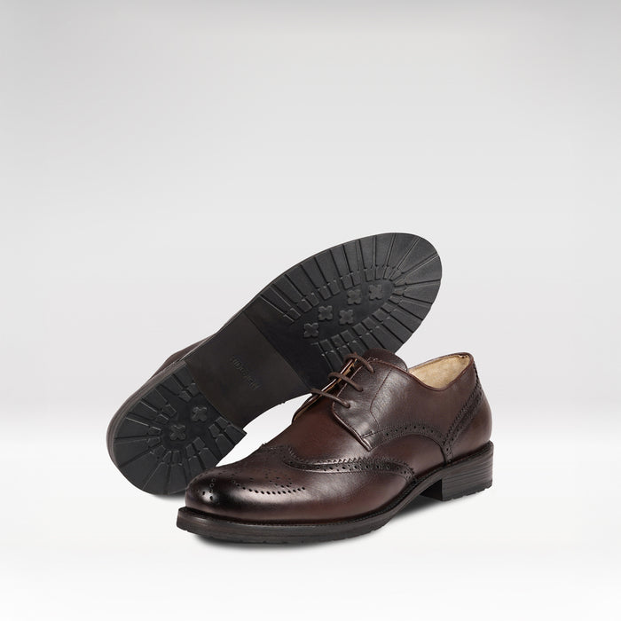 Tahoe Men's Brown Leather Brogue Shoes
