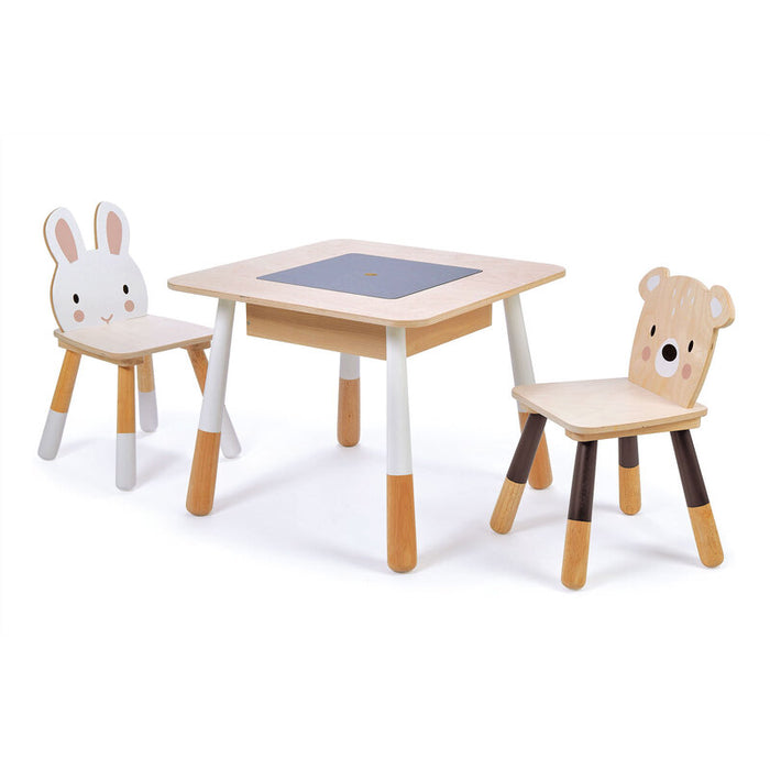 Tender Leaf Toys - Forest Wooden Table & 2 Chairs Set