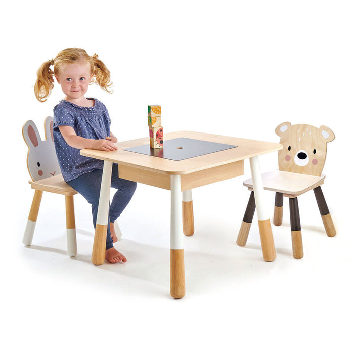 Tender Leaf Toys - Forest Wooden Table & 2 Chairs Set