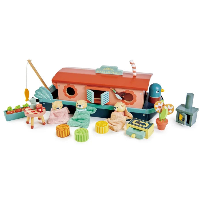 Tender Leaf Toys - Little Otter Canal Boat