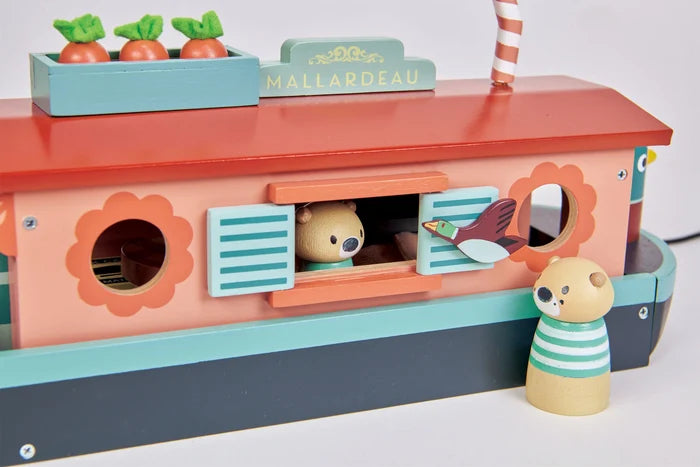 Tender Leaf Toys - Little Otter Canal Boat