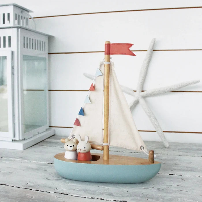 Tender Leaf Toys - Sailaway Boat
