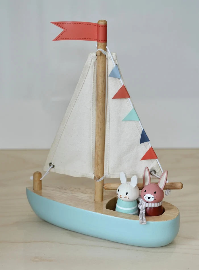 Tender Leaf Toys - Sailaway Boat