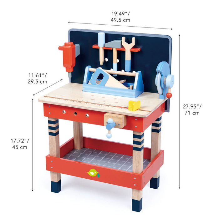Tender Leaf Toys - Wooden Tool Bench