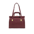 Tenjin 02 Marsala Leather Shoulder Bag