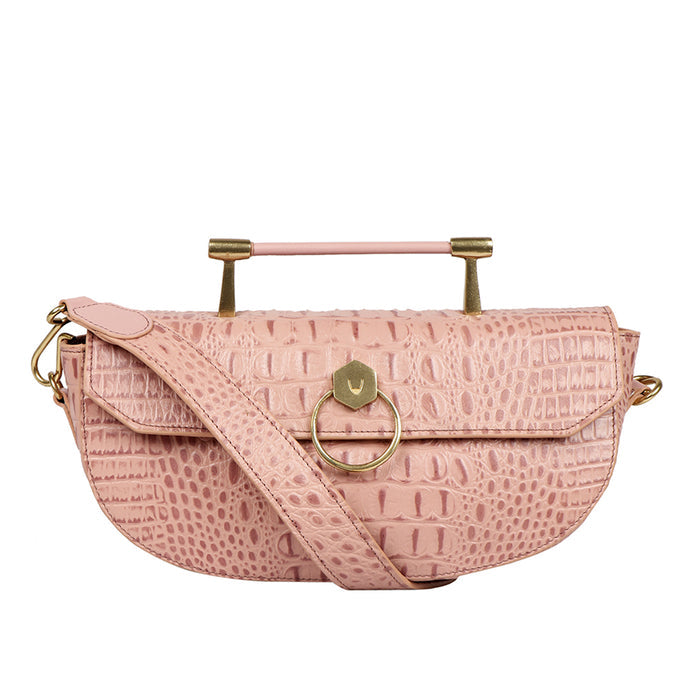 Tequila 01 Pink Leather Shoulder Bag
