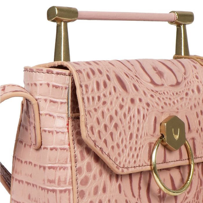 Tequila 02 Pink Leather Sling Bag