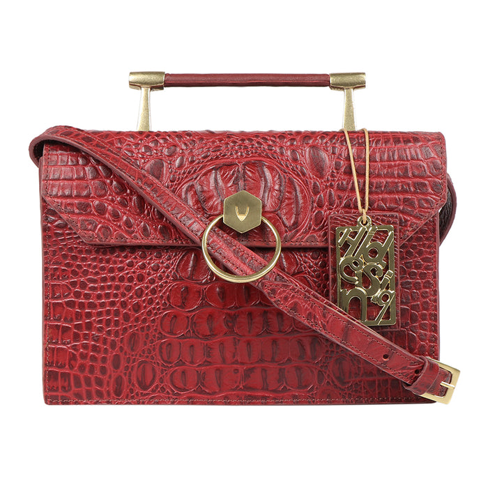 Tequila 03 Marsala Leather Crossbody