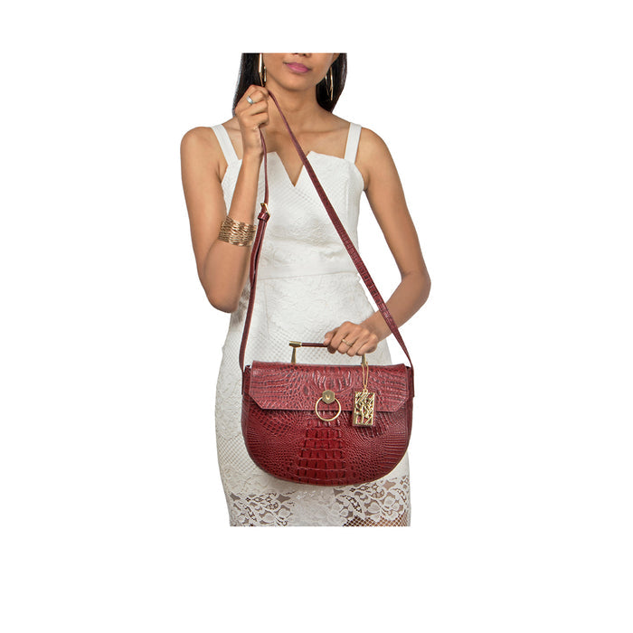 Tequila 04 Marsala Leather Crossbody