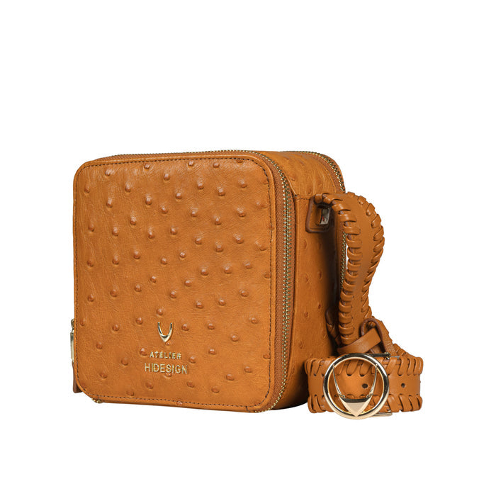 Terra 02 Brown Leather Shoulder Bag
