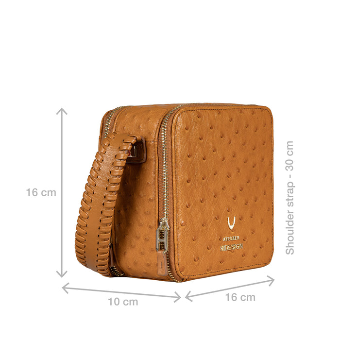 Terra 02 Brown Leather Shoulder Bag