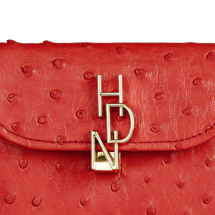 Terra W1 Red Leather Bi-Fold Wallet