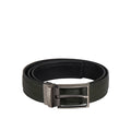 Thanos Antonio Men's Black Reversible Leather Belt