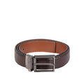 Thanos Antonio Men's Brown Reversible Leather Belt
