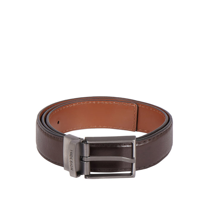 Thanos Antonio Men's Brown Reversible Leather Belt