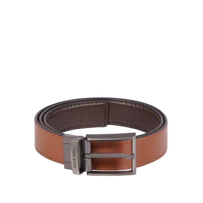Thanos Antonio Men's Brown Reversible Leather Belt