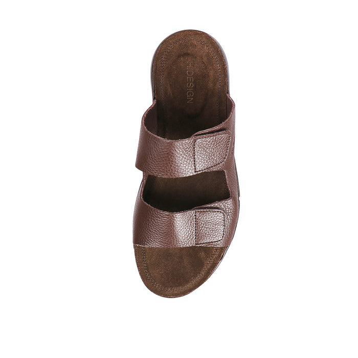 Tibet Men's Brown Leather Sandals