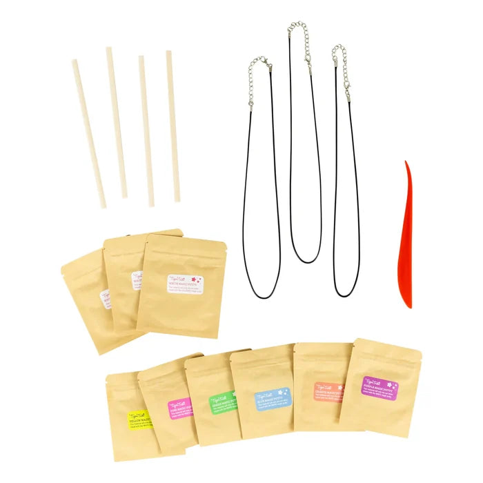 Tiger Tribe - Jewellery Design Kit Twisty Beads Necklaces