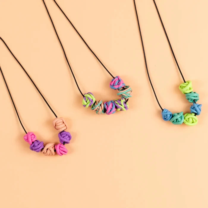 Tiger Tribe - Jewellery Design Kit Twisty Beads Necklaces