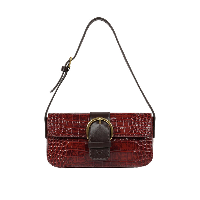 Tijiuana 05 Red Leather Baguette