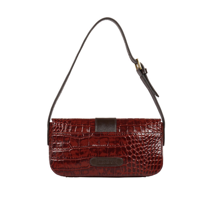 Tijiuana 05 Red Leather Baguette