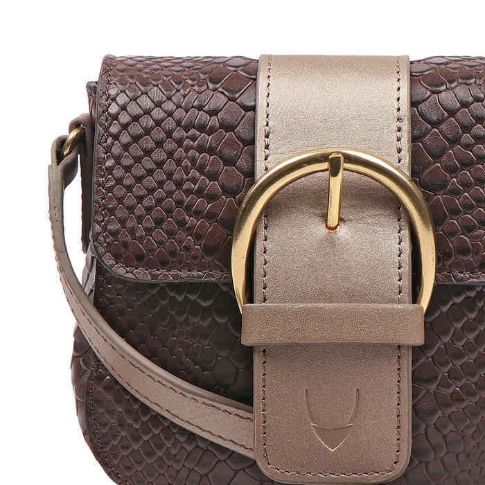 Tijuana 01 Brown Leather Sling Bag