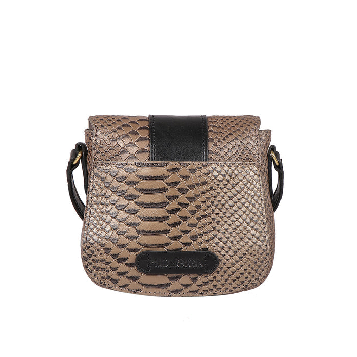 Tijuana 01 Grey Leather Sling Bag
