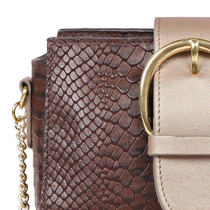 Tijuana 02 Brown Leather Sling Bag