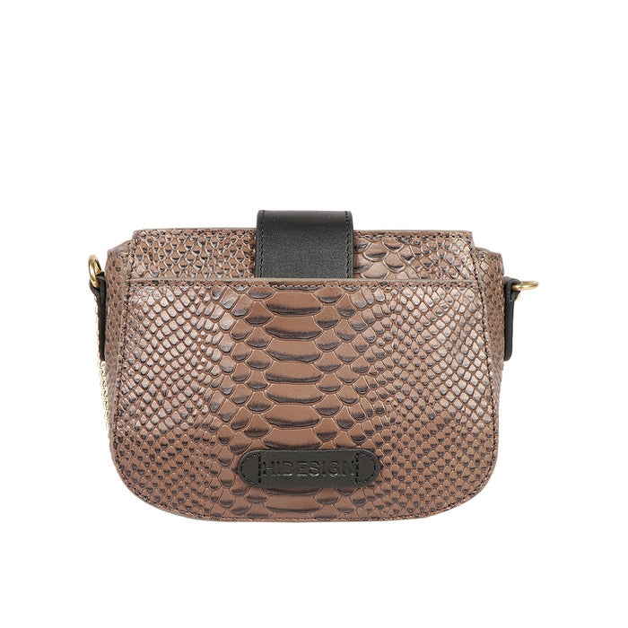 Tijuana 02 Grey Leather Sling Bag
