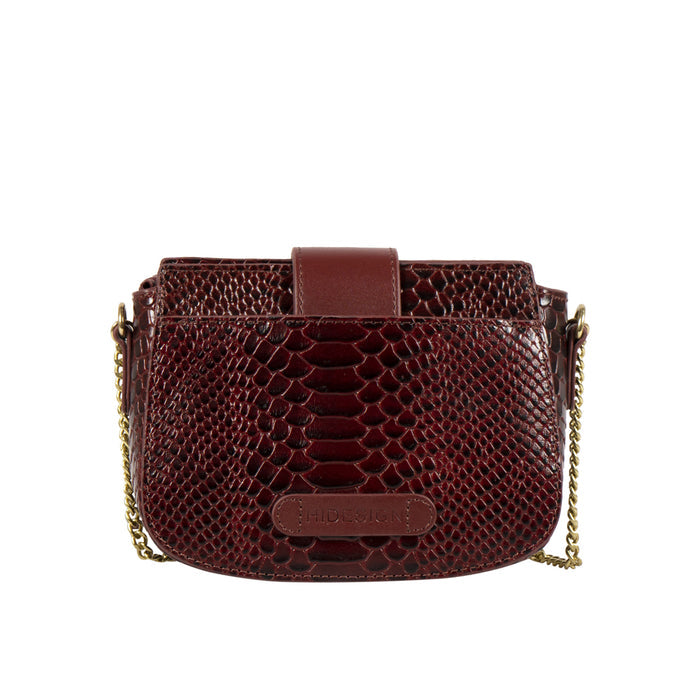 Tijuana 02 Marsala Leather Sling Bag