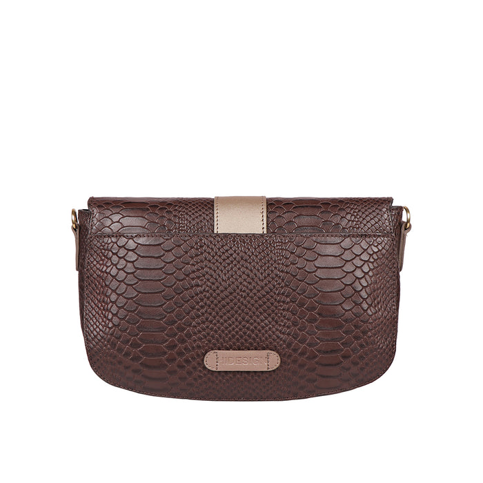 Tijuana 04 Brown Leather Baguette