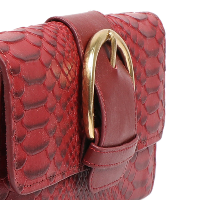 Tijuana W1 Marsala Leather Sling Wallet