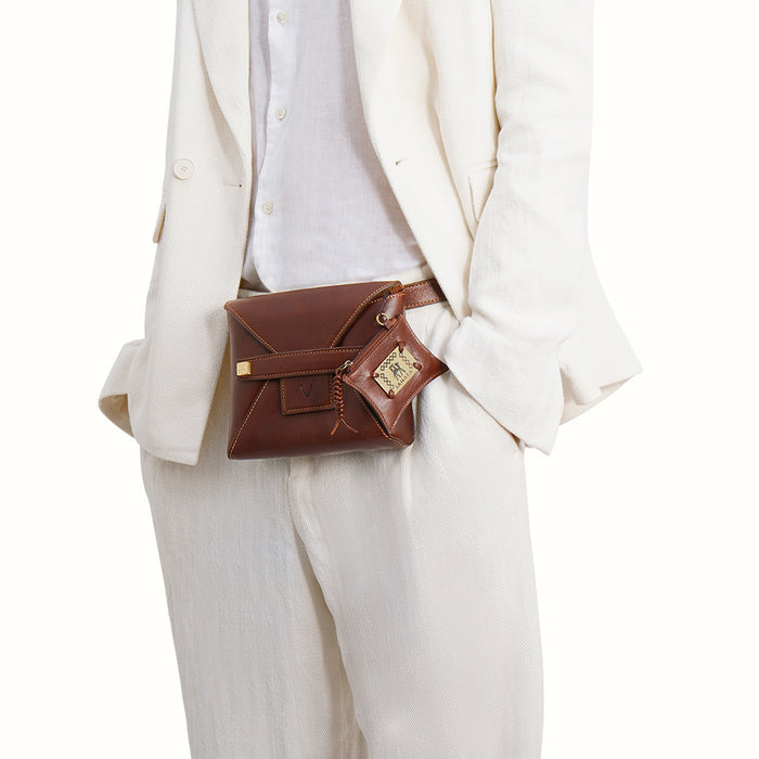 Timbuktoo - 01 Tan Leather  Belt Bag