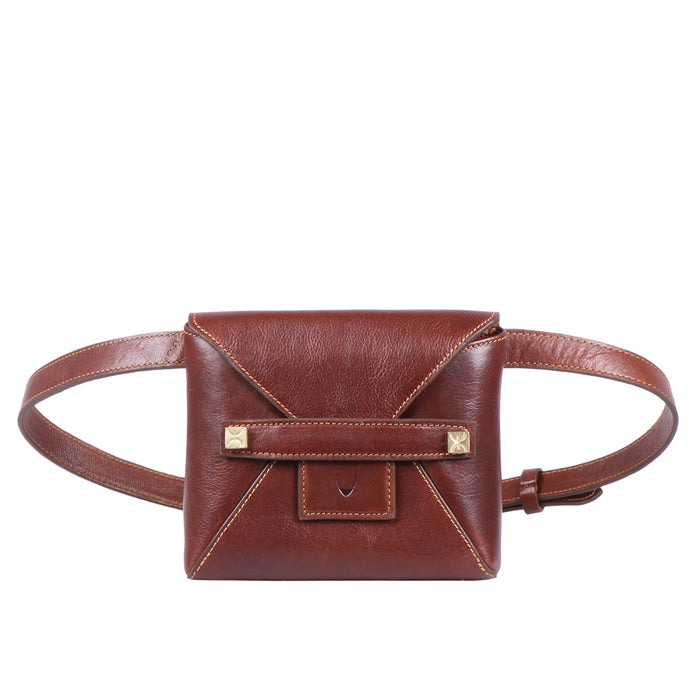 Timbuktoo - 01 Tan Leather  Belt Bag