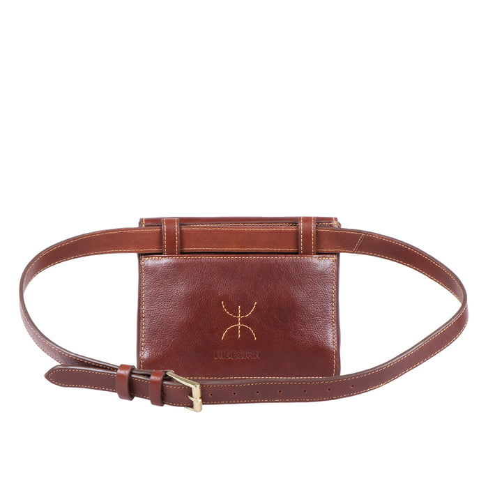 Timbuktoo - 01 Tan Leather  Belt Bag