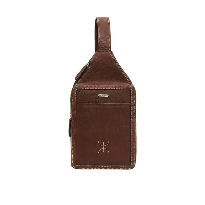 Timbuktoo - 02 Brown Leather  Crossbody