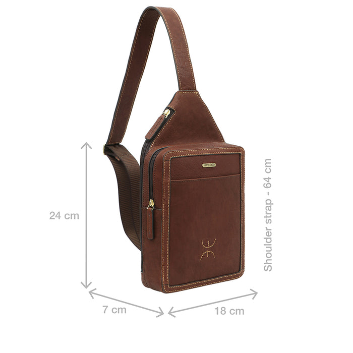 Timbuktoo - 02 Brown Leather  Crossbody