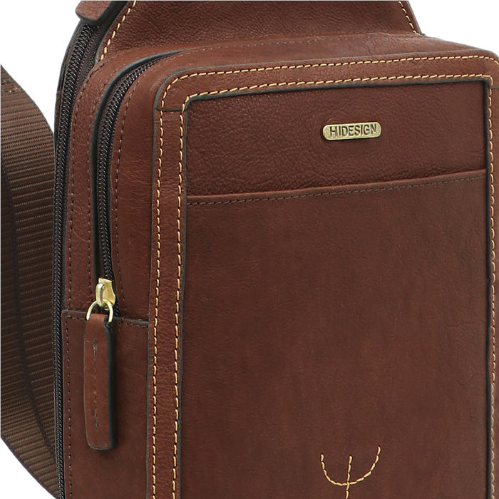 Timbuktoo - 02 Brown Leather  Crossbody