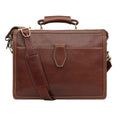 Timbuktoo - 03 Tan Leather  Briefcase