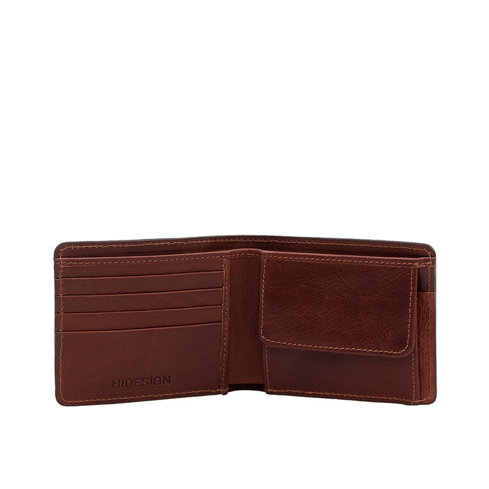 Timbuktoo - W2 Tan Leather Bi-Fold Wallet