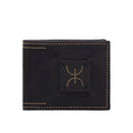 Timbuktoo - W3 Black Leather Bi-Fold Wallet