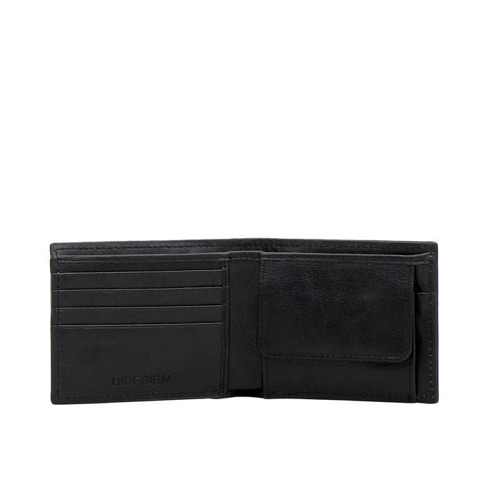 Timbuktoo - W3 Black Leather Bi-Fold Wallet