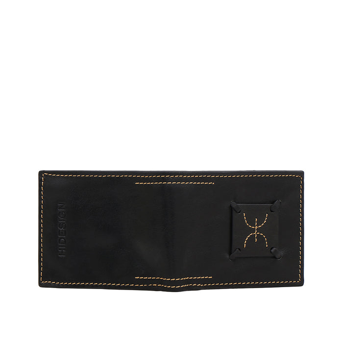 Timbuktoo - W3 Black Leather Bi-Fold Wallet