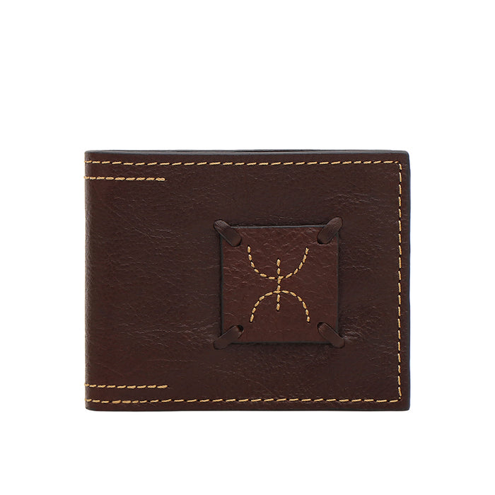 Timbuktoo - W3 Brown Leather Bi-Fold Wallet