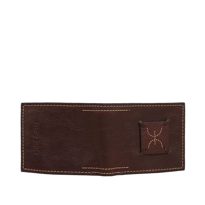Timbuktoo - W3 Brown Leather Bi-Fold Wallet