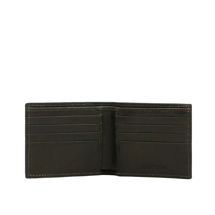 Timbuktoo - W4 Olive Leather Bi-Fold Wallet
