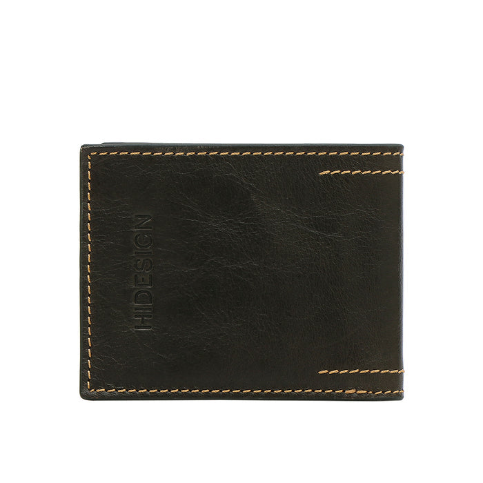 Timbuktoo - W4 Olive Leather Bi-Fold Wallet