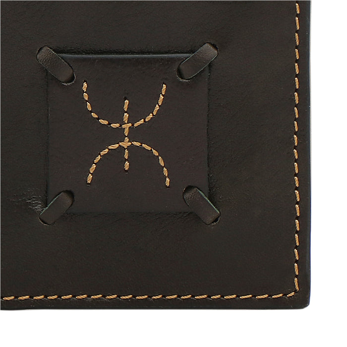 Timbuktoo - W4 Olive Leather Bi-Fold Wallet